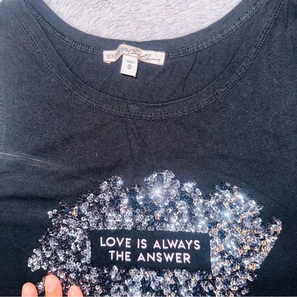 Express sequin top - Picture 3 of 5